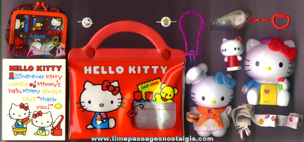 (9) Small Sanrio Hello Kitty Character Items