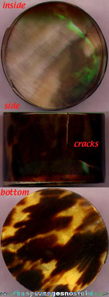 (9) Different Old Tortoise Shell Items
