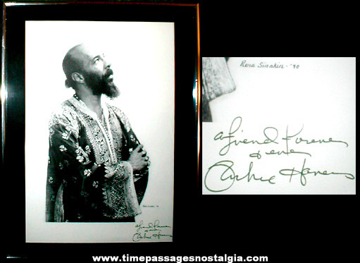 Autographed Print Of Richie Havens