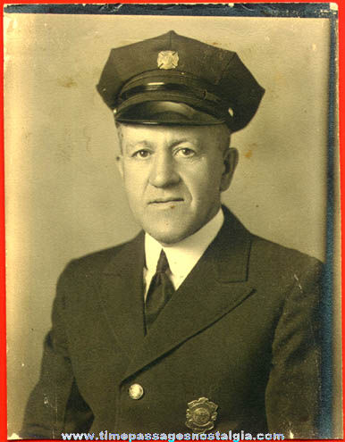 Old Fireman Photograph