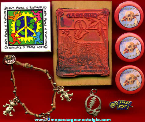 (8) Small Grateful Dead Music Items