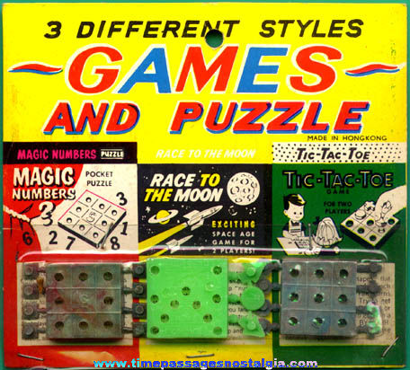 (3) Carded Miniature Games