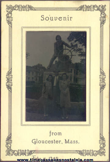 1940 Gloucester, Massachusetts Souvenir Photograph