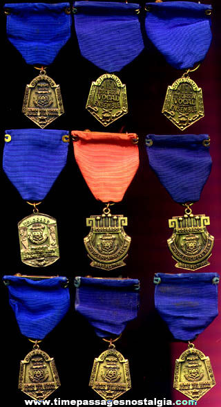 (9) Old Music Award Medals