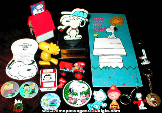 (19) Snoopy & Peanuts Character Items