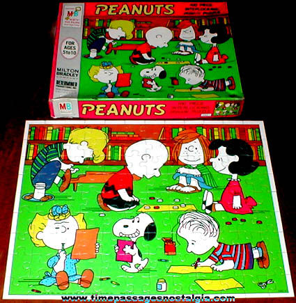 Boxed 100 Piece Peanuts Characters Jigsaw Puzzle