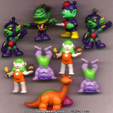 (9) 1980’s McDonald’s Happy Meal Figure Prizes / Premiums