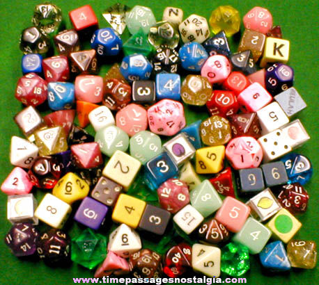 (100) Different Game Dice
