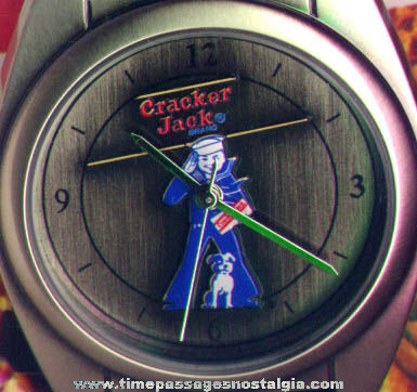Unused Boxed 1995 Cracker Jack Advertising Limited Edition Wrist Watch