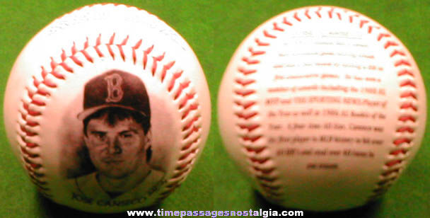 1996 Jose Canseco Burger King Premium Baseball