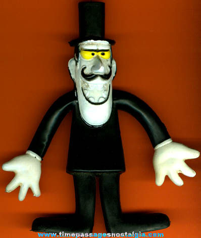 1972 Snidely Whiplash Bendable Figure