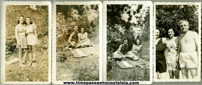(11) 1946 Camping & Canoeing Photographs