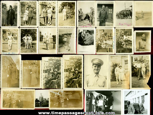 (34) World War II Era Photographs and Negatives