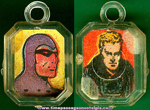 Old Phantom / Flash Gordon Gumball Machine Prize Character Picture Charm