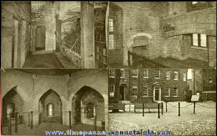 (14) Different Old Unused Tower Of London Post Cards