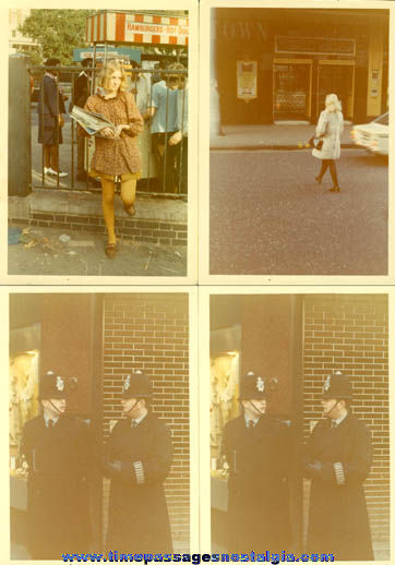 (14) 1968 London, England Color Photographs