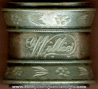 Old Engraved Napkin Ring