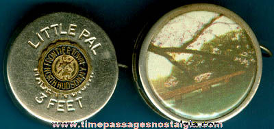 (2) Old Miniature Tape Measures