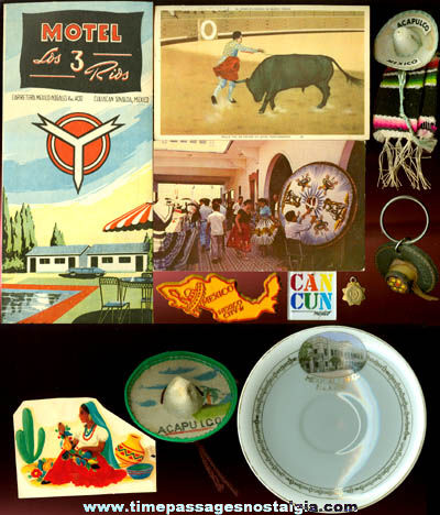 (11) Small Mexican Souvenir Items