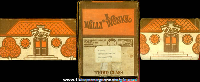Early 1970’s Quaker Cereal Premium Willy Wonka Candy Factory Kit