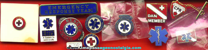 (12) Emergency Response / Ambulance Enameled Pins