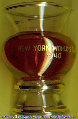 1940 New York World’s Fair Advertising Souvenir Vase