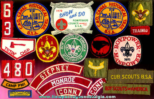 (24) Old Cub Scout & Boy Scout Patches