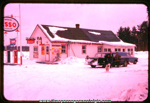 1950s ESSO Gas Station