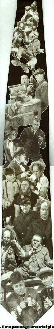 Three Stooges Character Neck Tie