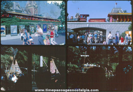 (8) 1965 Disneyland Color Photograph Slides