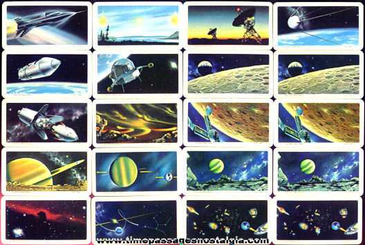(20) ©1969 Brooke Bond Tea Premium Space Age Trading Cards