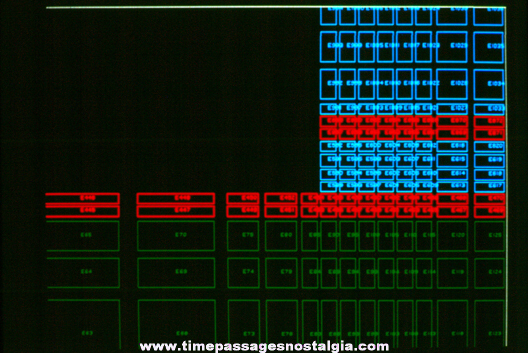 (4) Old Computer Chip Related Photograph Slides