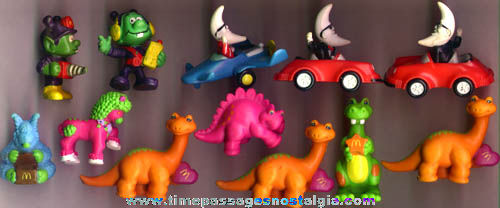 (12) 1980s McDonalds Happy Meal Character Toy Prizes