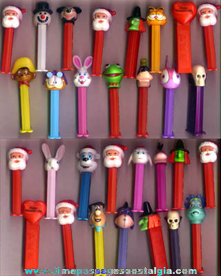 (30) PEZ Candy Dispensers