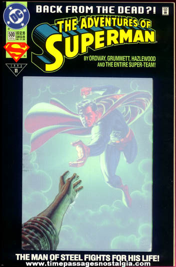 Superman Back From The Dead Comic Book