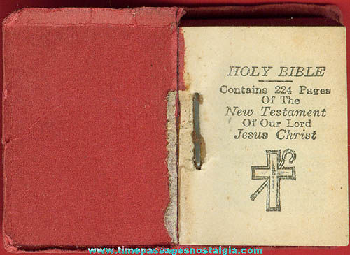 Miniature New Testament Holy Bible