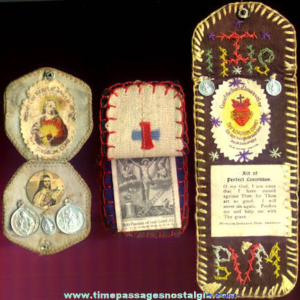 (3) Old Religious Prayer Items