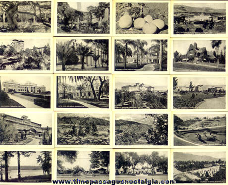 (20) 1923 Pasadena, California Miniature Photographs With Folder