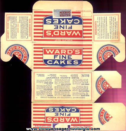 (5) Different Old Ward’s Cake and Bread Advertising Items