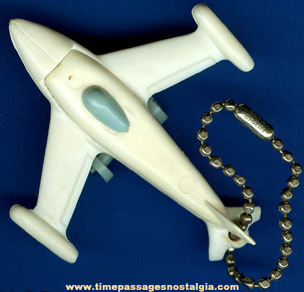 Old Jet Airplane Key Chain Puzzle
