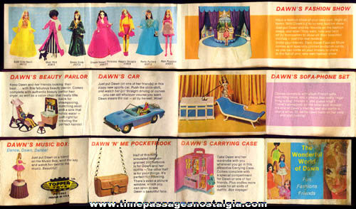 Old Dawn Doll Advertising Catalog Brochure