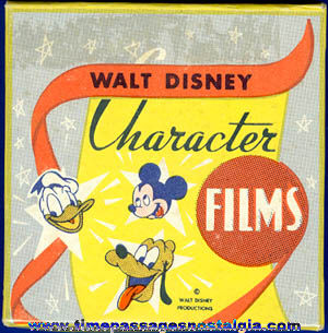 Old Boxed Walt Disney Donald Duck Character Movie Cartoon Film