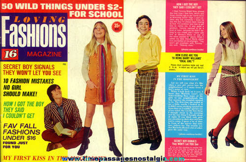 #1 Loving Fashions Magazine October 1971 Issue