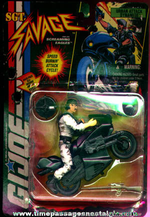 Unopened G I Joe Figure, Decoder Ring, & Accessories