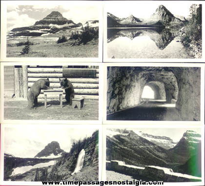(16) Old Glacier National Park Souvenir Photographs