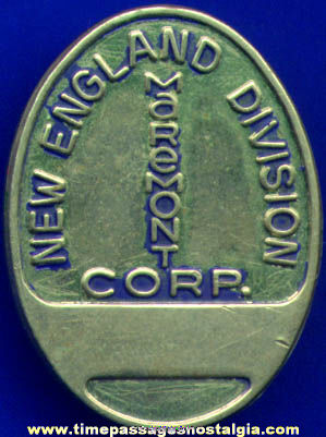 Old Metal Maremont Corporation Employee Badge