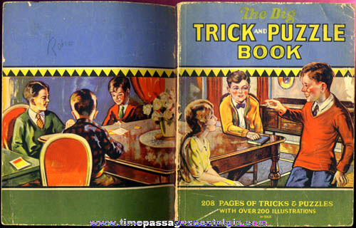 1929 Big Trick And Puzzle Book