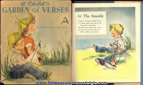 1945 A Child’s Garden Of Verses Book