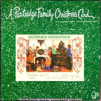 CD - Partridge Family Christmas Card Starring Shirley Jones & David Cassidy