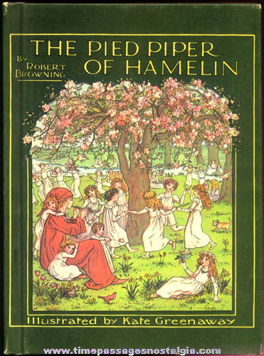 ’’The Pied Piper Of Hamelin’’ Hard Back Book By Robert Browning